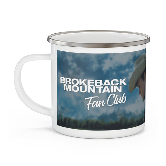 Stainless Steel Camping Mug -  Brokeback Mountain Fun Club